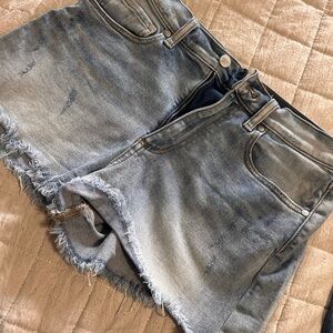 Women's Distressed Denim Shorts